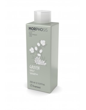 GREEN DAILY SHAMPOO (250ml) - Šampūnas (98 proc. natūrali sudėtis) visų tipų plaukams